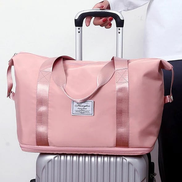 🎁-High-capacity Double-layer Wet Separation Travelling Bag
