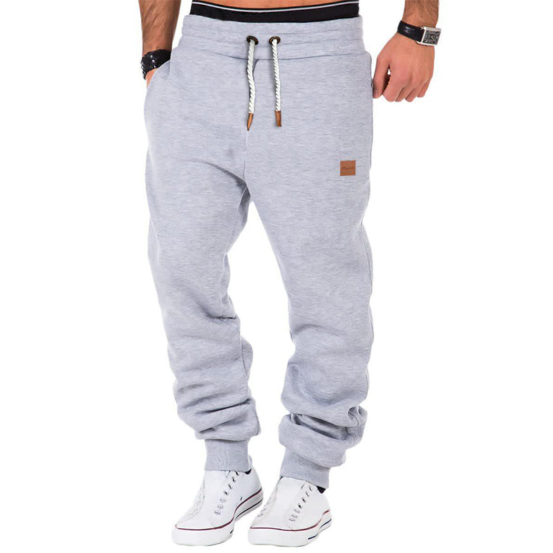 BUY 2 GET 1 FREE-Men's Solid Color Drawstring Waist Sweatpants
