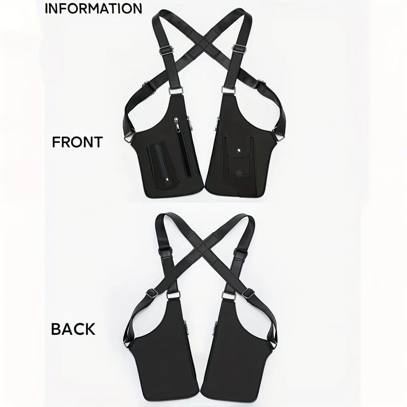 ANAS-🎒Men's Anti-Theft Multi-Pocket Double-shoulder Bag