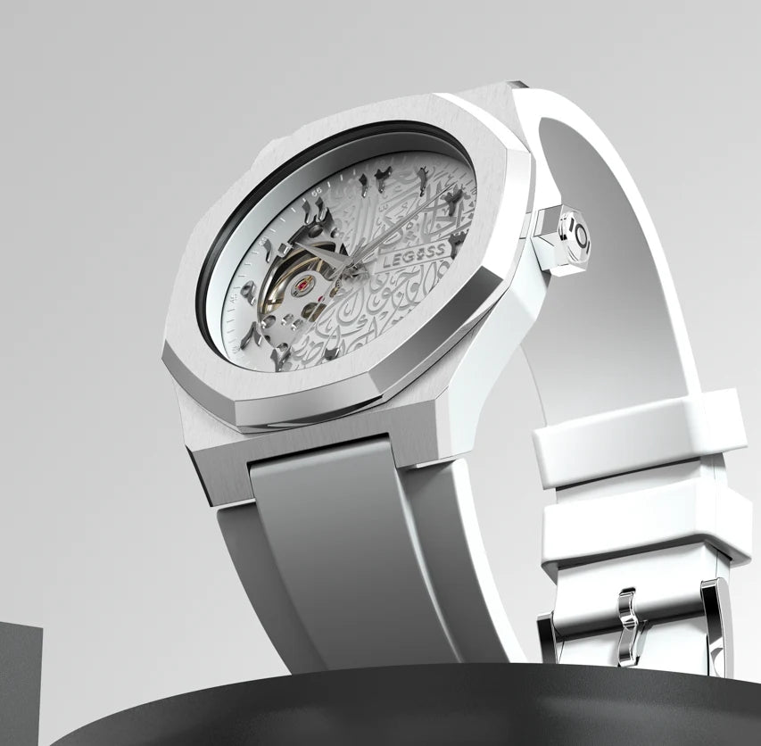 Limited Edition-A Watch That Tells More Than Time.Optimism, Engraved in Arabic.