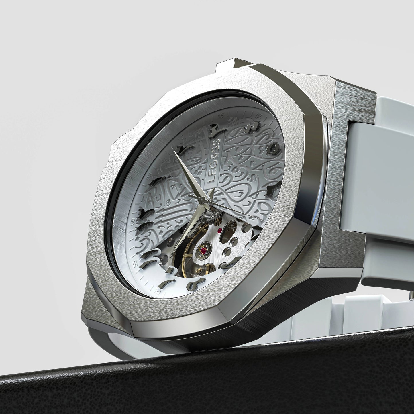 Limited Edition-A Watch That Tells More Than Time.Optimism, Engraved in Arabic.