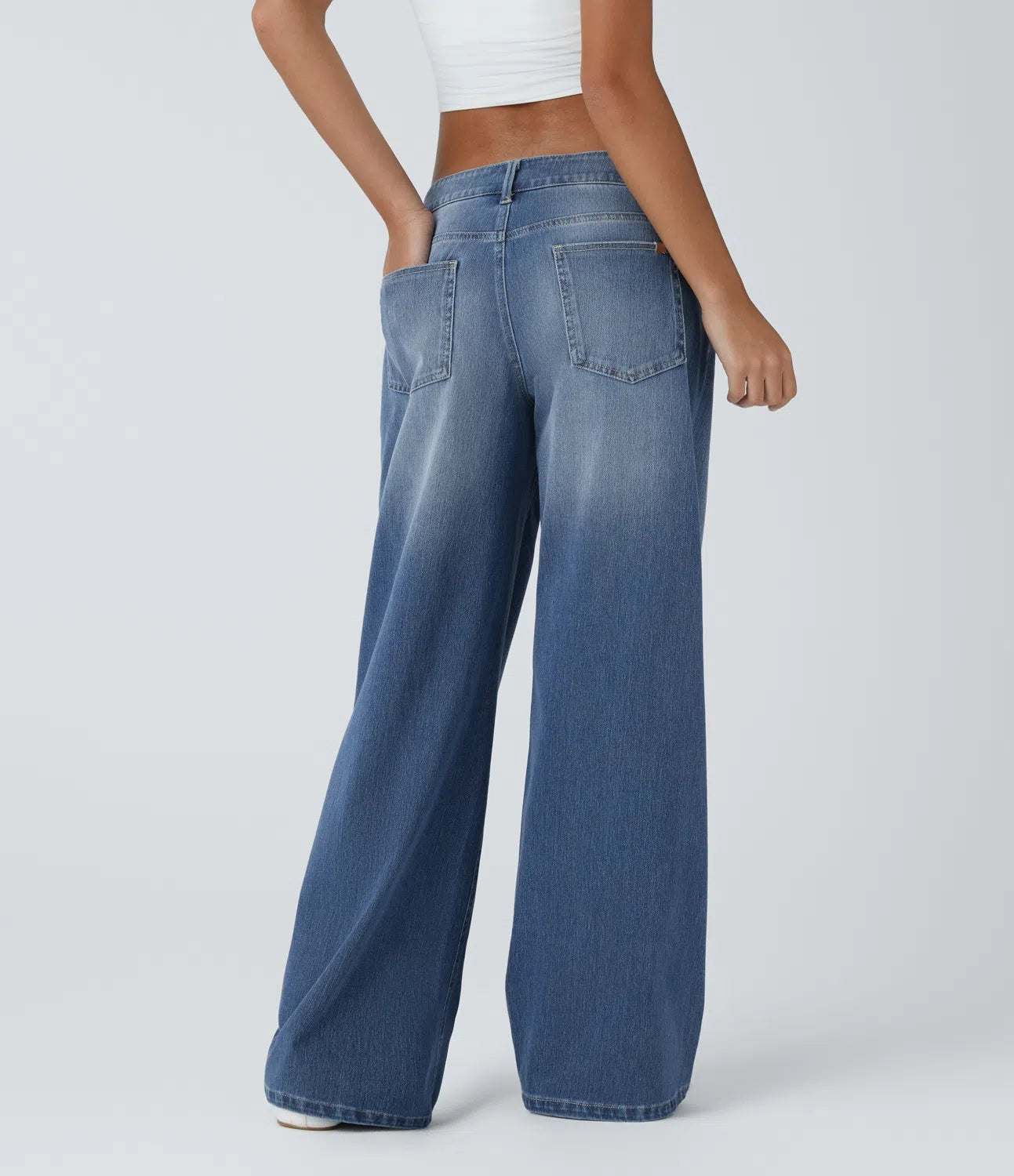 π₯ 40% OFF | Shaping Baggy Jeans β Butt-Lifting, Slimming & Super Stretchy Comfort π