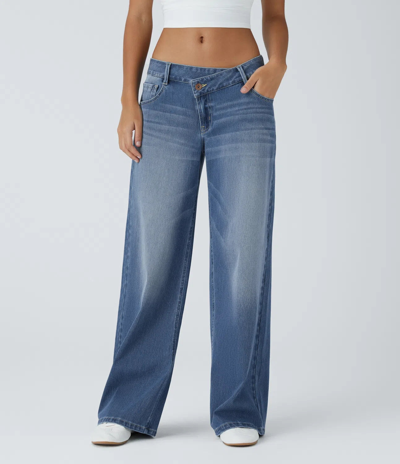 π₯ 40% OFF | Shaping Baggy Jeans β Butt-Lifting, Slimming & Super Stretchy Comfort π