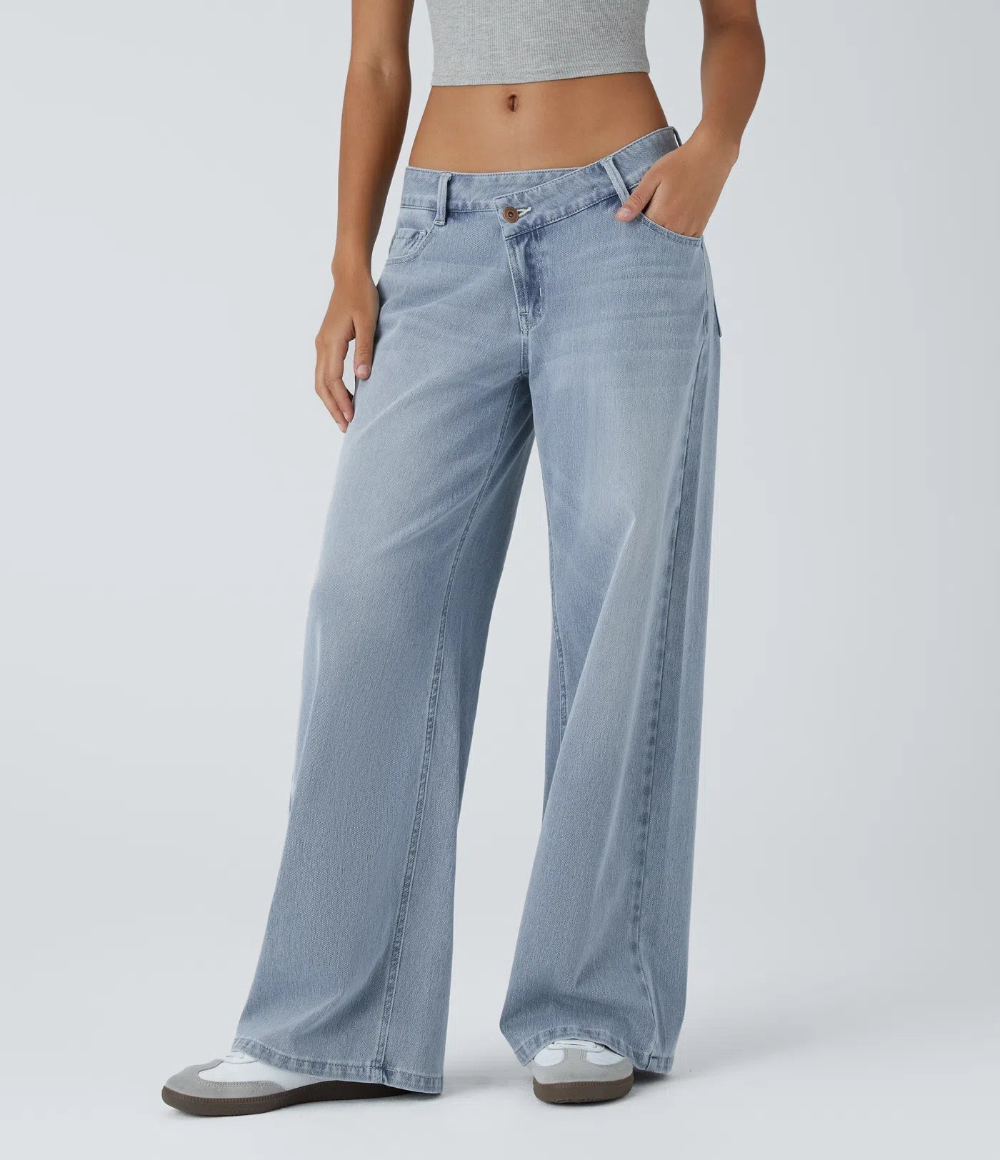 π₯ 40% OFF | Shaping Baggy Jeans β Butt-Lifting, Slimming & Super Stretchy Comfort π