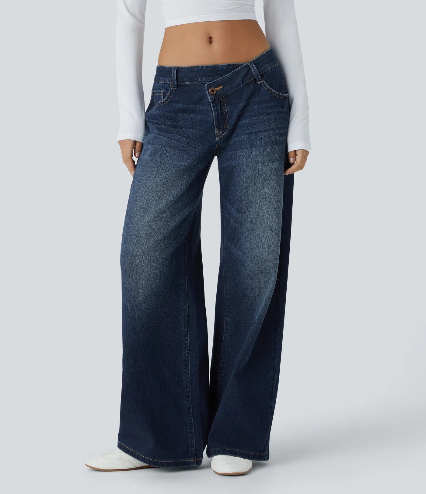 π₯ 40% OFF | Shaping Baggy Jeans β Butt-Lifting, Slimming & Super Stretchy Comfort π