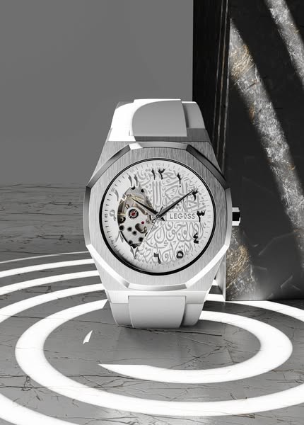 Limited Edition-A Watch That Tells More Than Time.Optimism, Engraved in Arabic.