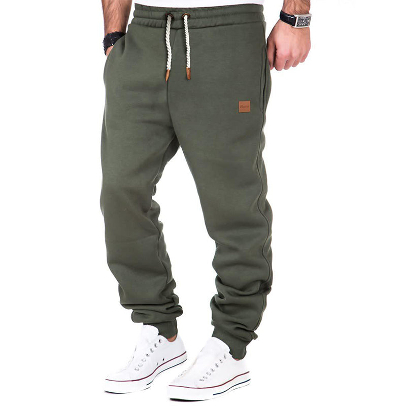 BUY 2 GET 1 FREE-Men's Solid Color Drawstring Waist Sweatpants