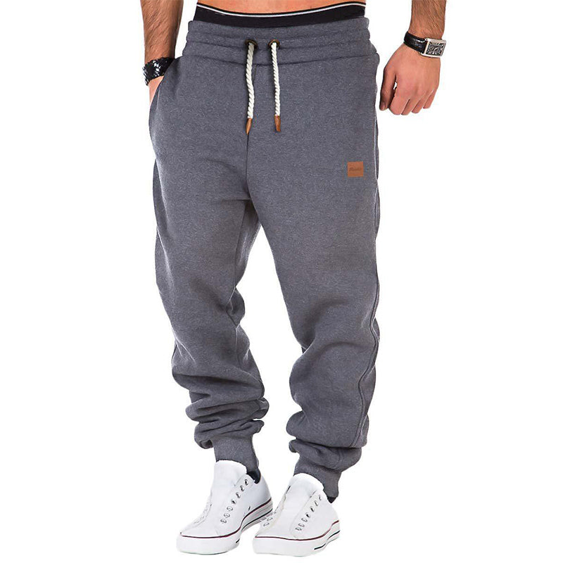 BUY 2 GET 1 FREE-Men's Solid Color Drawstring Waist Sweatpants