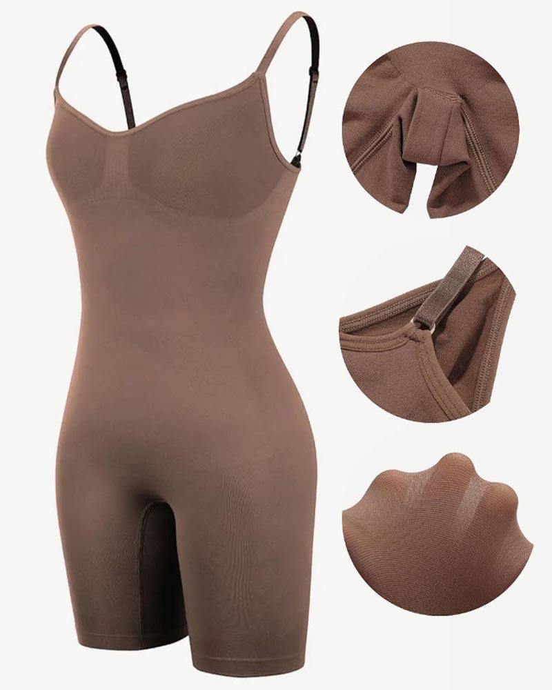 Curvy-faja Full Body Shapewear for Women Tummy Control Seamless Bodysuit