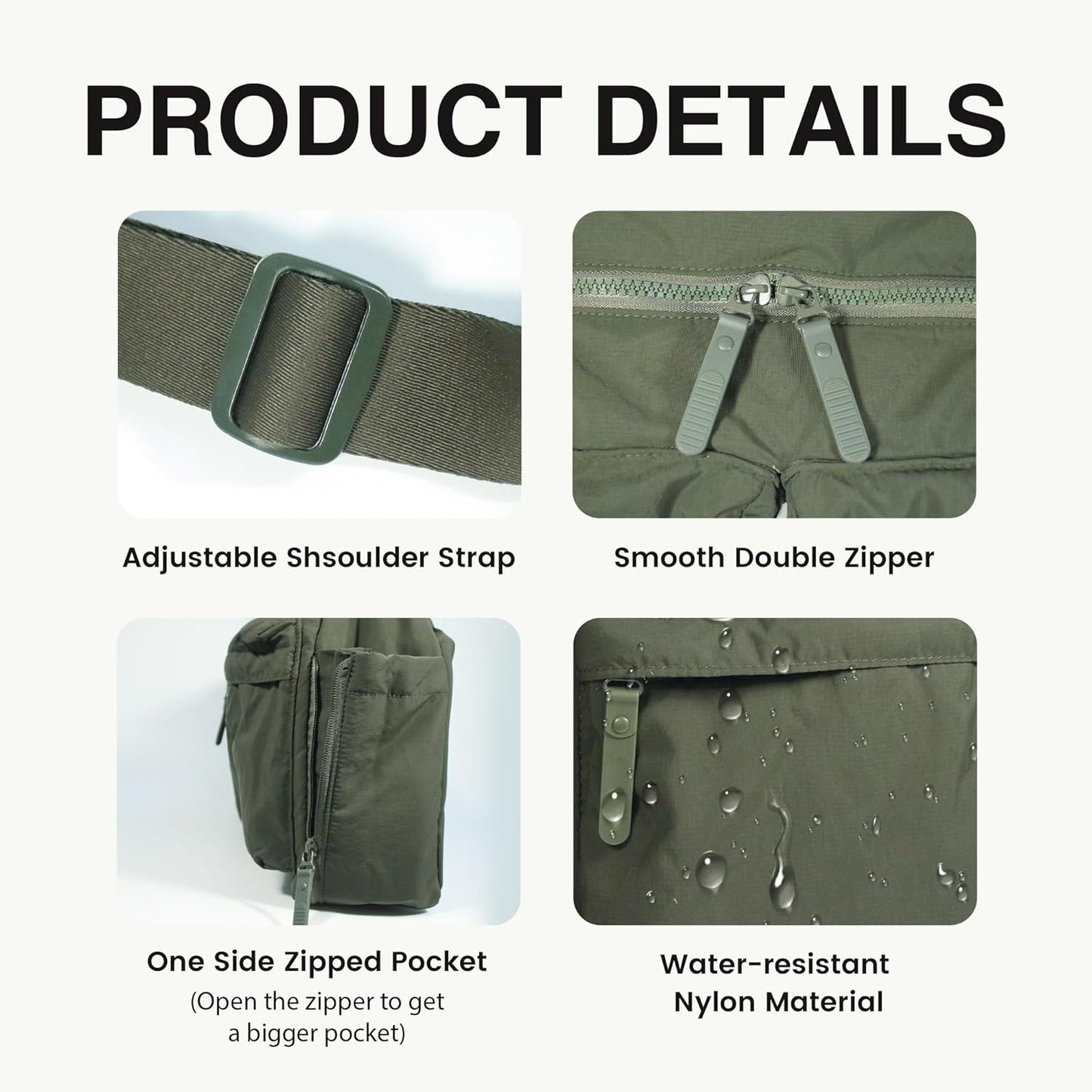 👜Stylish & Practical Crossbody Bag