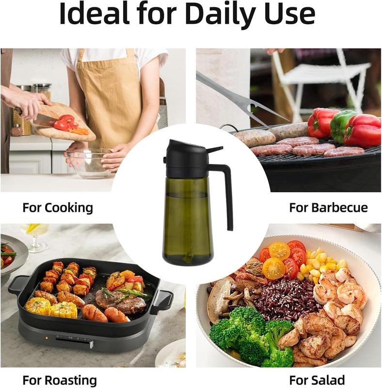 🎁Last Day Sale 49% OFF🔥2 in 1 oil sprayer bottle