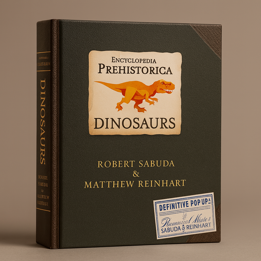 🦖3D Encyclopedia Prehistorica Series🦈Dinosaurs + Sharks & Sea Monsters — Pop-Up Book