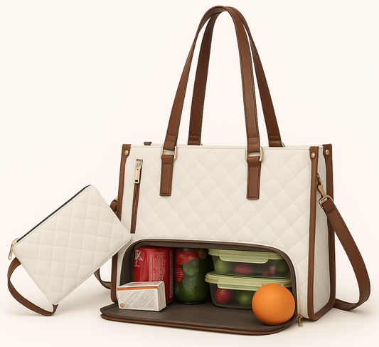 FYsuper: 3-in-1 Quilted Tote Bag