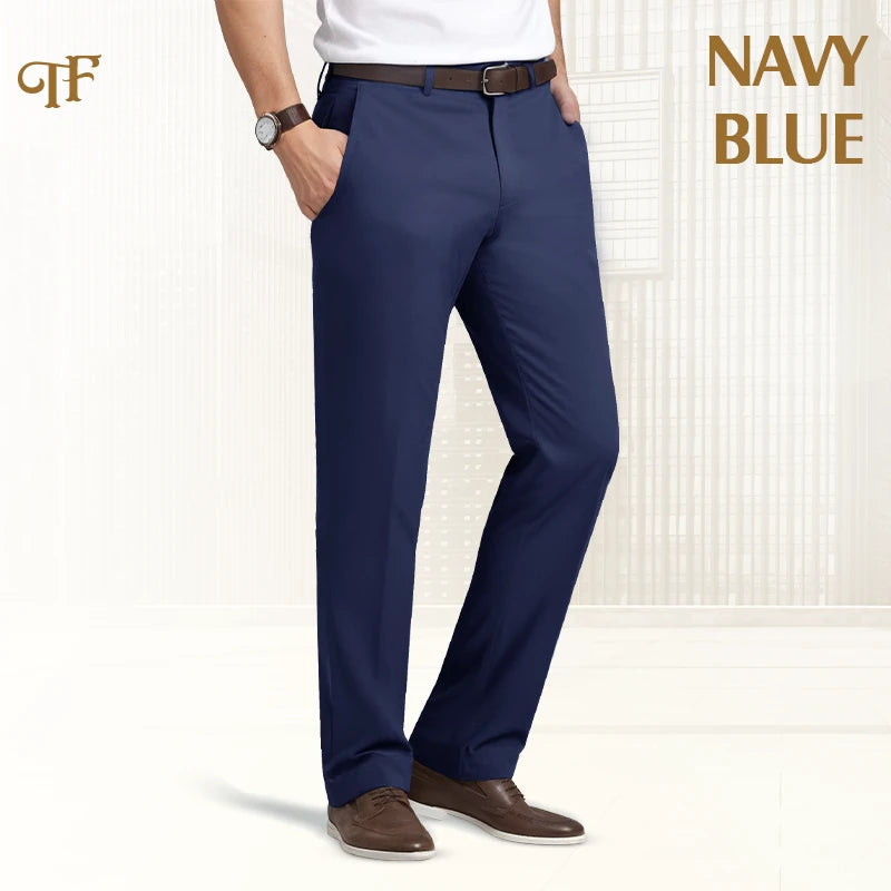 Men's High Stretch Straight Fit Pants