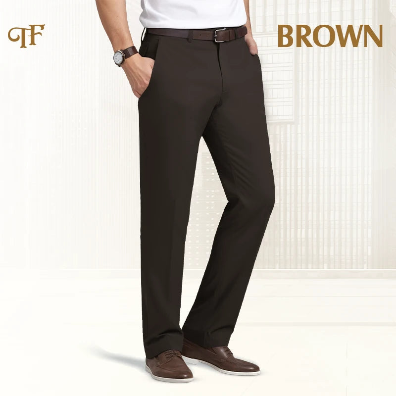 Men's High Stretch Straight Fit Pants