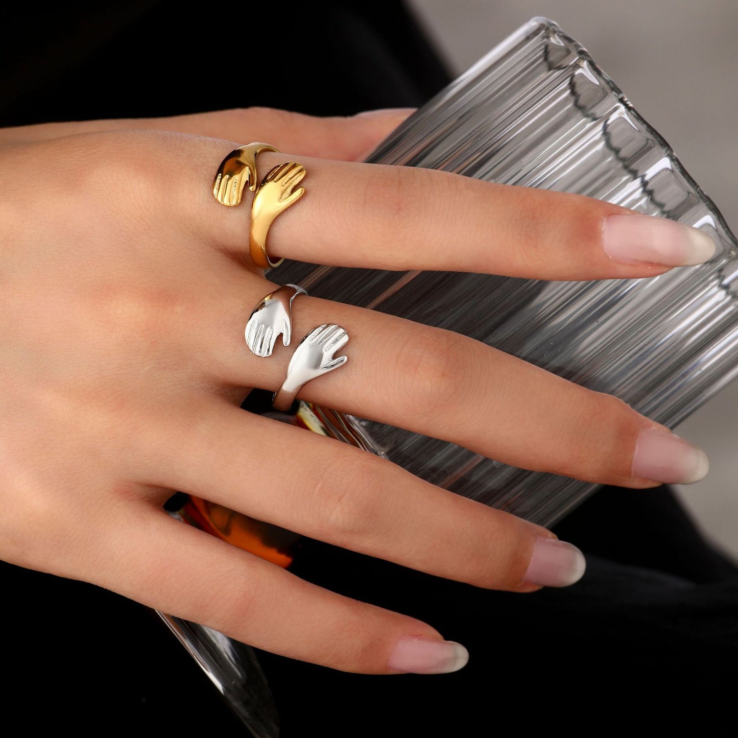 The Embrace Collection: Necklace, Bracelet & Ring — Wear the Feeling of a Hug
