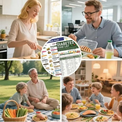 🎁Diabetes Food List & Meal Planner