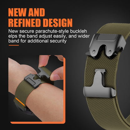 Stretch Sport Nylon Band For  Garmin Watch