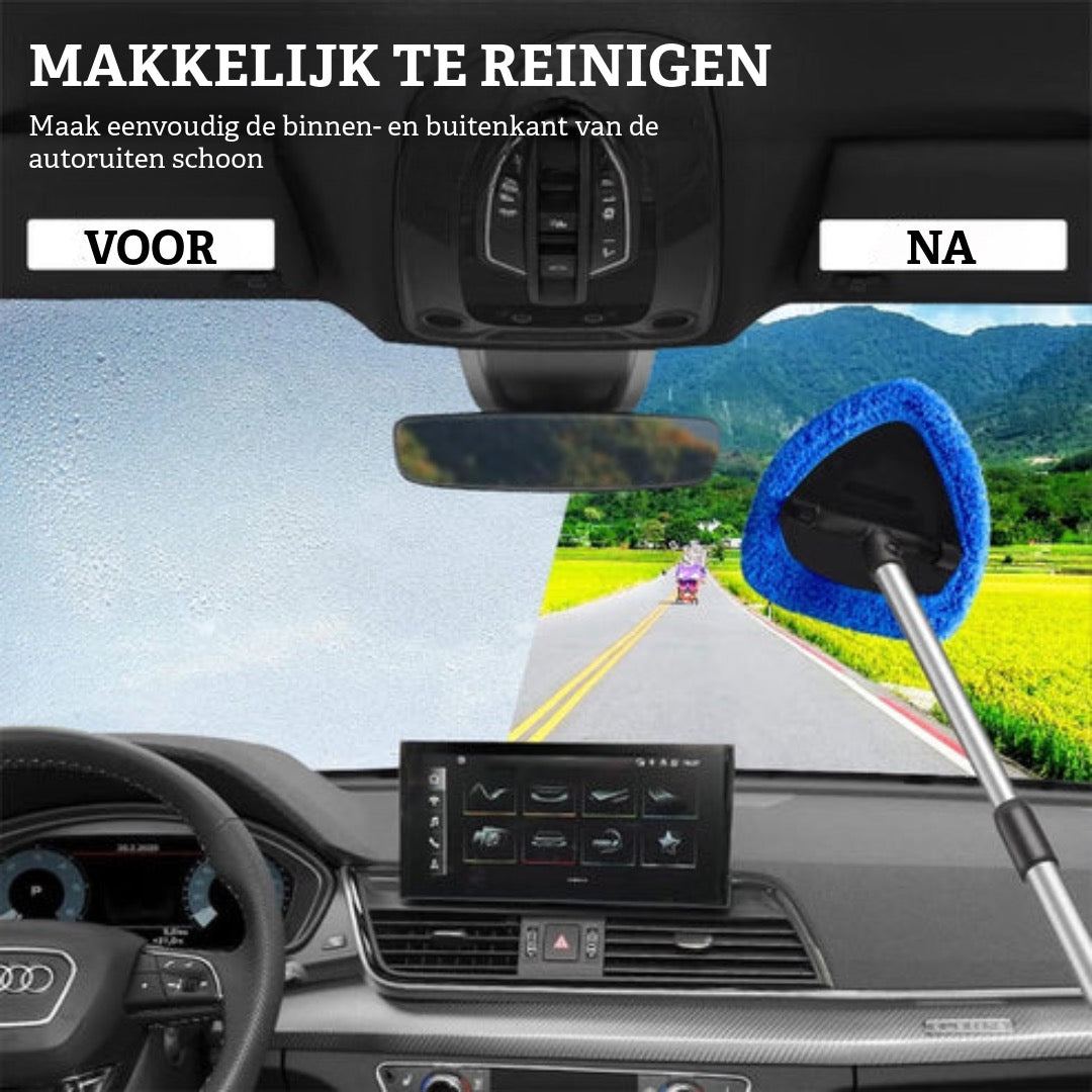 ✨️-LAST DAY 50% OFF🔥Car Windshield Cleaning Tool Set – Uitschuifbaar & 180° Draaibaar