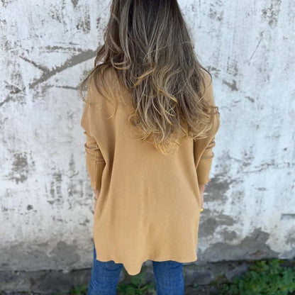 ✨New Arrival✨💕Women's  Long Sleeve Tunic Top with Side Slits