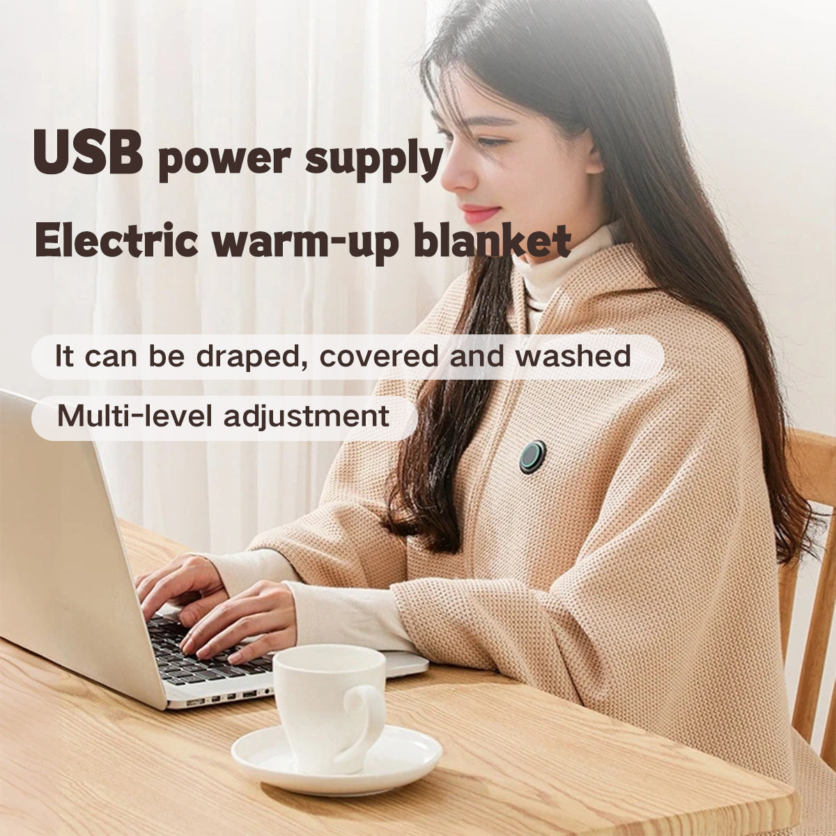 🎅Best Winter Gifts 🔥Favorite Portable Heated Shawl (FREE SHIPPING on orders over $49)