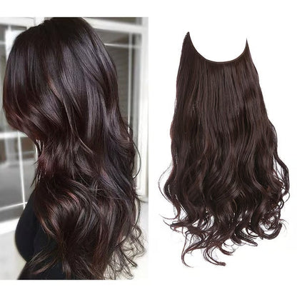 20Sec Hair Magic! Invisible 100% Gray Coverage! U-Part Wig Undetectable Glueless Wiglet for Thin Hair