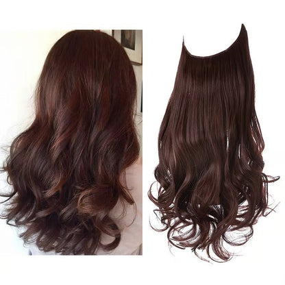 20Sec Hair Magic! Invisible 100% Gray Coverage! U-Part Wig Undetectable Glueless Wiglet for Thin Hair