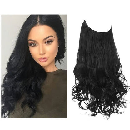 20Sec Hair Magic! Invisible 100% Gray Coverage! U-Part Wig Undetectable Glueless Wiglet for Thin Hair