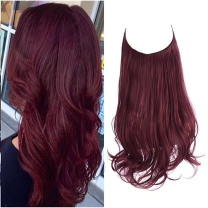20Sec Hair Magic! Invisible 100% Gray Coverage! U-Part Wig Undetectable Glueless Wiglet for Thin Hair