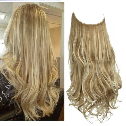 20Sec Hair Magic! Invisible 100% Gray Coverage! U-Part Wig Undetectable Glueless Wiglet for Thin Hair