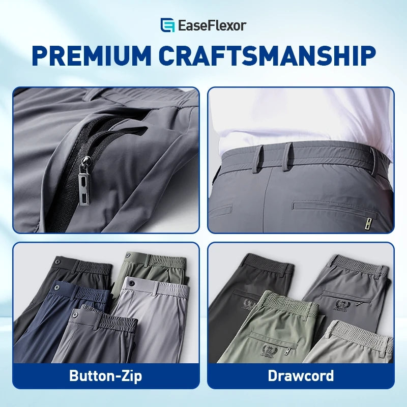 FYsuper- Flex Fit Zipper-Pocket Durable Pants