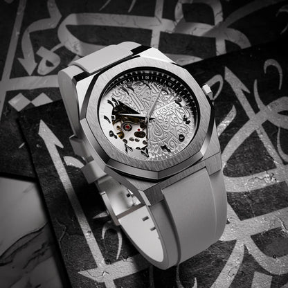 Limited Edition-A Watch That Tells More Than Time.Optimism, Engraved in Arabic.