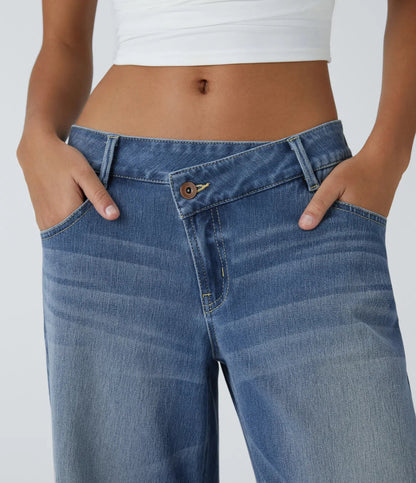 🔥 40% OFF | Shaping Baggy Jeans – Butt-Lifting, Slimming & Super Stretchy Comfort 👖