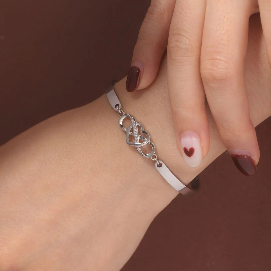 ✨️Eternal Heart - I'll Always Be Here For You Infinity Heart Bracelet