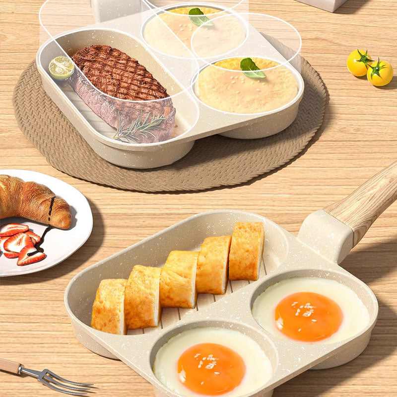 ✨️-LAST DAY SALE 50% OFF🔥3-in-1 Breakfast Frying Pan