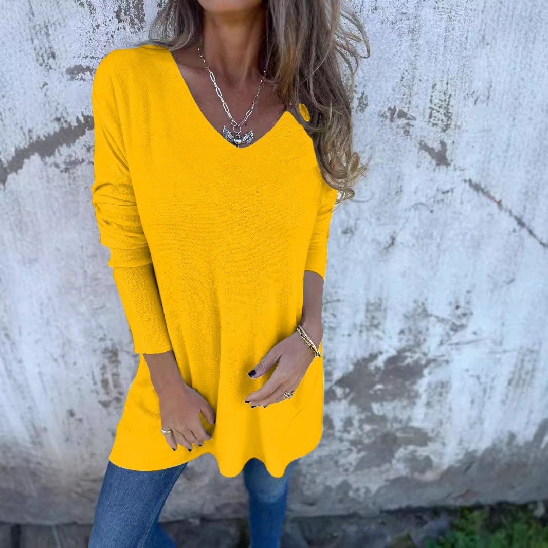 ✨New Arrival✨💕Women's  Long Sleeve Tunic Top with Side Slits