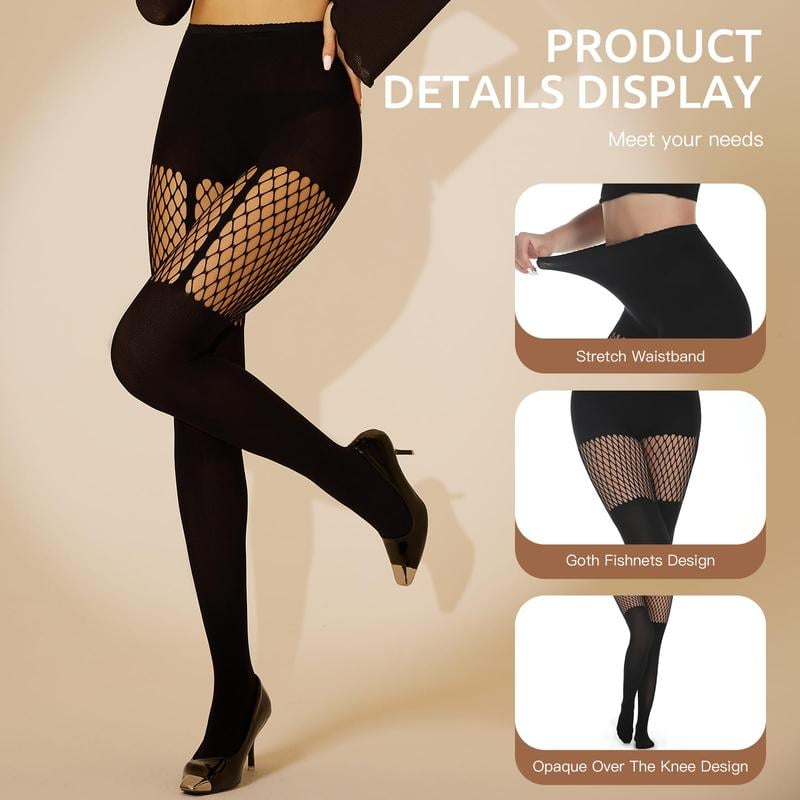✨🔥Women's Sexy Fishnet Mock Thigh High Stockings