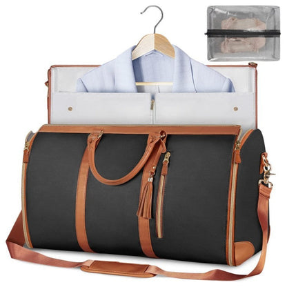 🔥 Save 60% Off!-Large-Capacity Foldable Travel Duffle Bag  – Waterproof Handbag & Garment Suit Tote for Clothes & Trips
