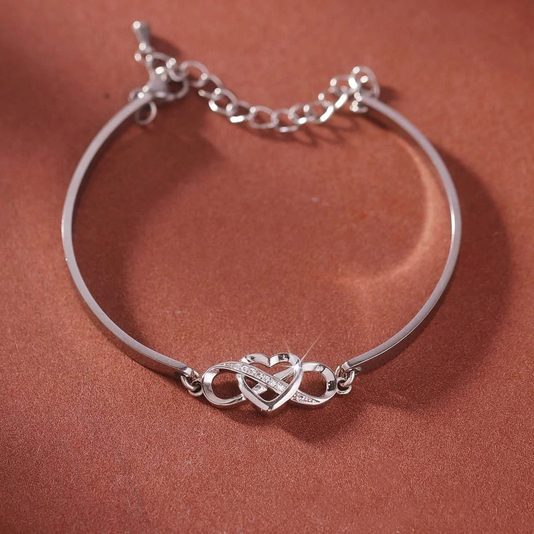 ✨️Eternal Heart - I'll Always Be Here For You Infinity Heart Bracelet