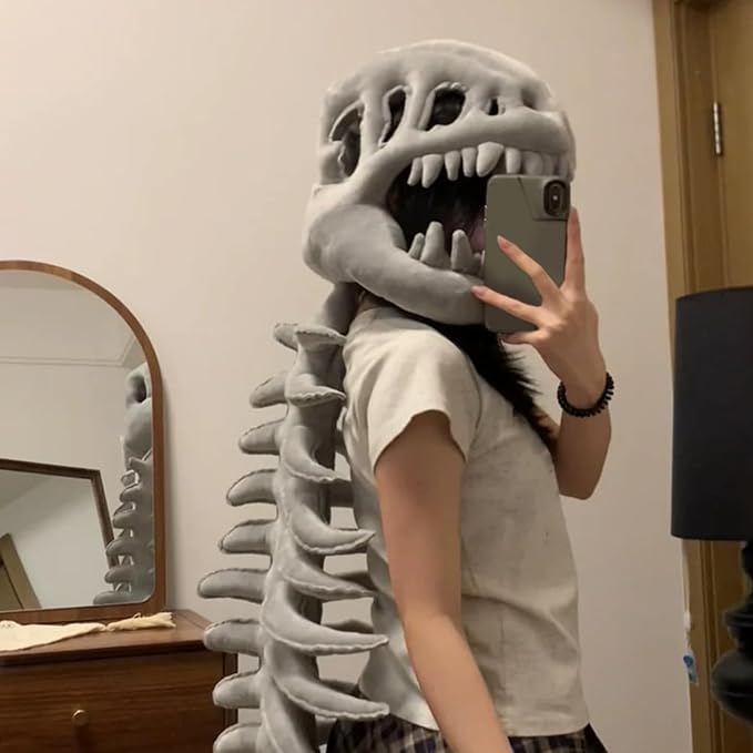 ✨️-LAST DAY 50% OFF🔥Dinosaur Skeleton Wearable Mask