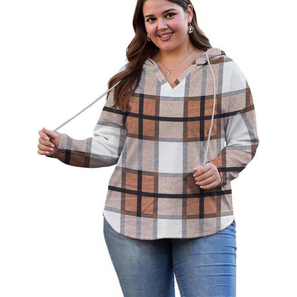 🍂Loose-fitting hooded sweatshirt