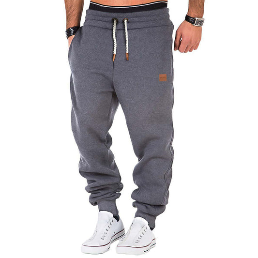 BUY 2 GET 1 FREE-Men's Solid Color Drawstring Waist Sweatpants