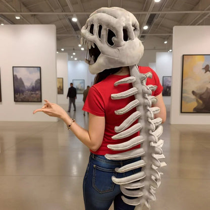 ✨️-LAST DAY 50% OFF🔥Dinosaur Skeleton Wearable Mask