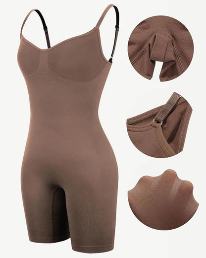 Curvy-faja Full Body Shapewear for Women Tummy Control Seamless Bodysuit