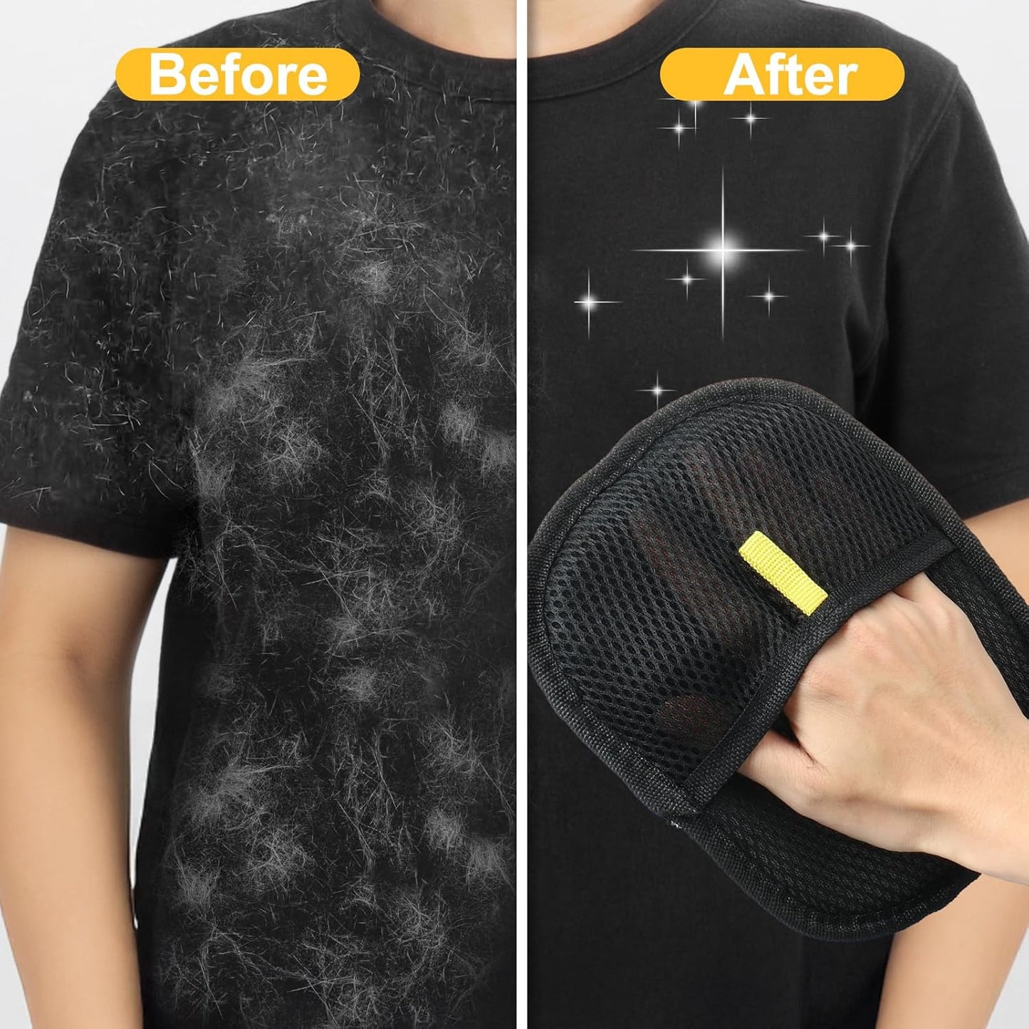 ✨ Magic Pet Hair Remover Glove – The Effortless Way to a Fur-Free Home! 🐶 Hug Your Fur Babies — Worry-Free!