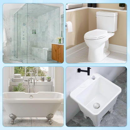 ✨️-LAST DAY 50% OFF🔥Disposable Toilet Brush Set – with Built-In Cleaner & 24 Refills