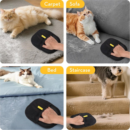 ✨ Magic Pet Hair Remover Glove – The Effortless Way to a Fur-Free Home! 🐶 Hug Your Fur Babies — Worry-Free!