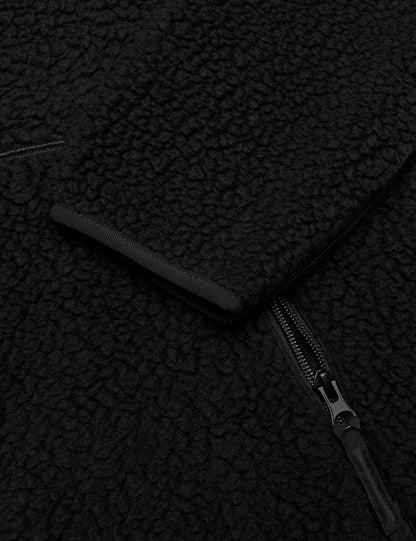 🧊🧊Fleece Jackets Women Causal Long Sleeve Sherpa Jacket Warm Ziper Fuzzy Coat Sweatshirts Trendy with Pockets