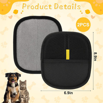 ✨ Magic Pet Hair Remover Glove – The Effortless Way to a Fur-Free Home! 🐶 Hug Your Fur Babies — Worry-Free!