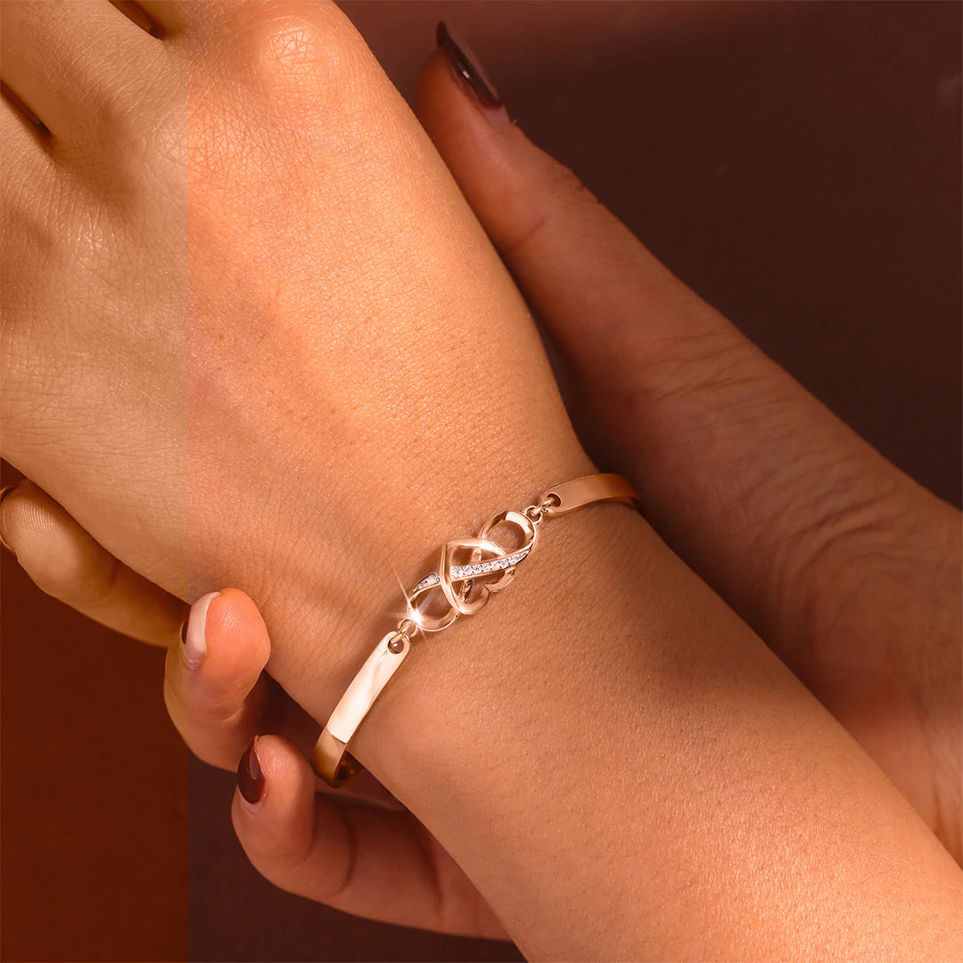 ✨️Eternal Heart - I'll Always Be Here For You Infinity Heart Bracelet